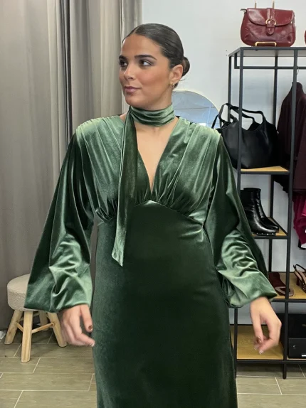 Vestido de terciopelo